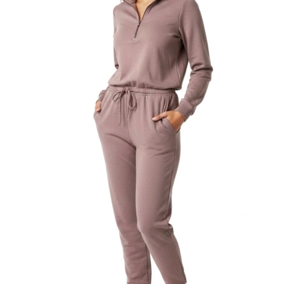 Beyond Yoga Pants - Beyond Yoga Mauve Track Suit